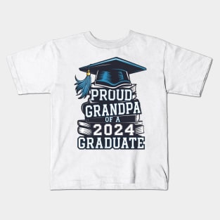 Graduate 2024 grandpa Kids T-Shirt